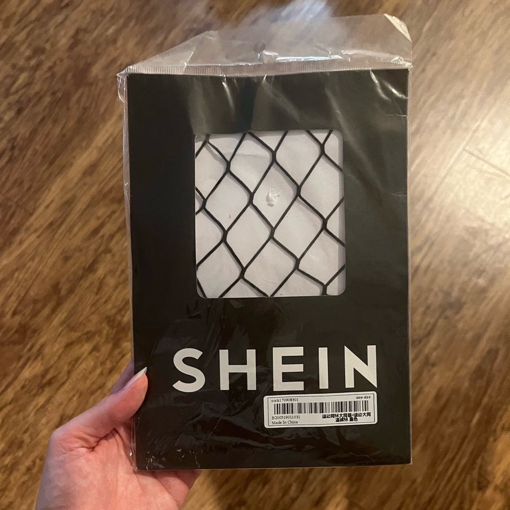 SHEIN Black Fishnet Stockings